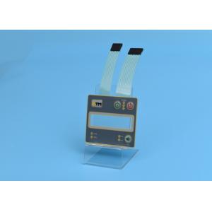 China Translucent Led Tactile Membrane Touch Switch With  Double Circuit supplier