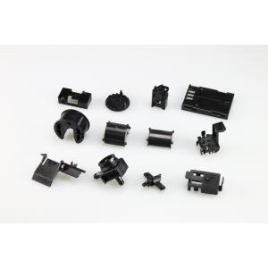 Black Polishing Injection Mold Parts By 4 Cavity Mold Used In Printer