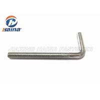 China Non Standard J type Concrete Anchoring Custom Foundation Bolts on sale