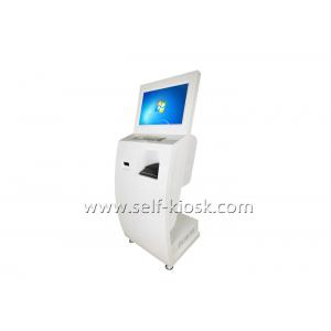 China Guest Friendly Hotel Self Check In Kiosk Custom Color With Passport Scanner supplier