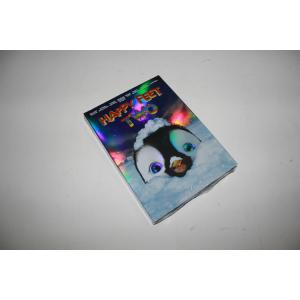 wholesale disney movie Happy Feet Two with slip cover dvds factory price