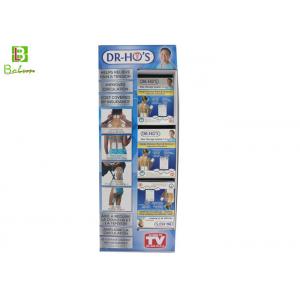 China Custom Cardboard Free Standing Display Units / Retail Cardboard Display Shelves Wall supplier