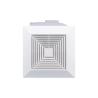 14. OEM/ODM Quadrado Ventilador de escape montado no teto com luz LED de 4W e quantidade de massa de ar