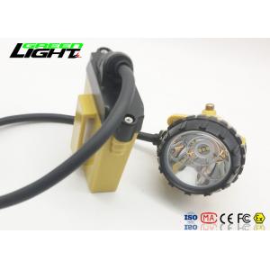 Waterproof Ip68 Rechargeable Led Hard Hat Light , High Power Led Headlamp For Running