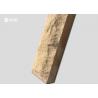 China Chiselled Yellow Mushroom Sandstone Stone For Decoration Walls / Columns wholesale