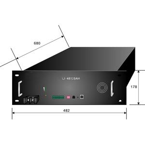 China LiFEPO4 Lithium Ion Battery 48V125AH Lithium Battery for Solar System for sale