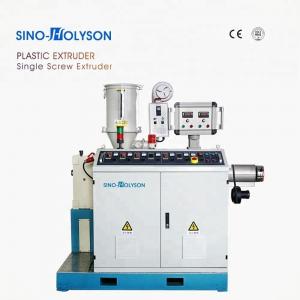 China 75 Rpm Plastic Single Screw Extruder Machine 20mx2.5mx2.2m supplier