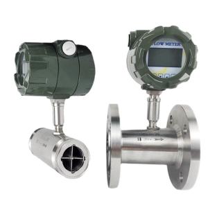China Liquid Turbine Flowmeter Water Oil Meter High-Precision Sensor Gauge Pipeline 4-20mA wholesale