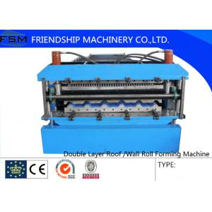 China High speed Roof Panel Roll Forming Machine , Metal Forming Tools supplier
