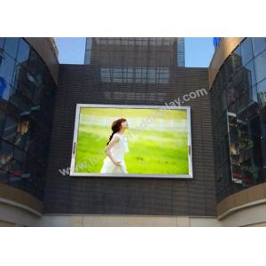 High Luminance Outdoor Fixed LED Display P6 For Permanent Installation 