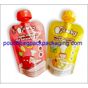 China Spout stand up pouch for juice, beverage, Independent packing bags supplier