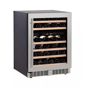 China 46 Bottles Luxury Modern Digital Control Dual Zone Wine Cooler,Hotel home Built-in Wine Refrigerator wholesale