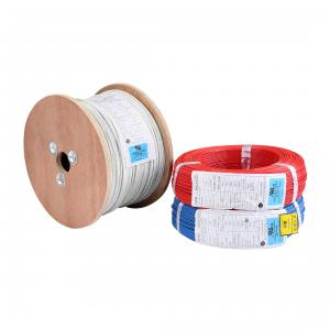 China UL 3122 300V 	200C silicone  fiber glass Insulated braided  Wire black red yellow supplier