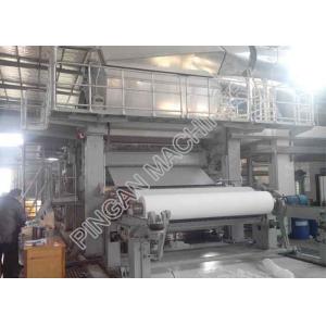 One Cylinder Mould Toilet Tissue Manufacturing Machine AC Driven Variable Frequency