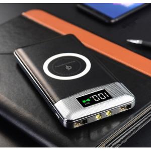 China Wireless Charger Power Bank 10000mah QI Charging Portable Power Bank Quick Battery Charger supplier