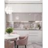 China Modern Design Style Gloss Carcase Material Custom High End Kitchen Cabinet with Blum Hardware wholesale