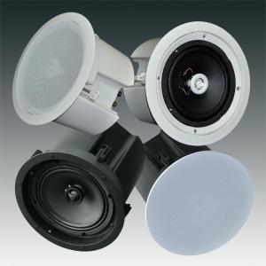 8 Inch 12 Ohm Sound Column Array Speakers With Pivoting Tweeter , CE RoHS