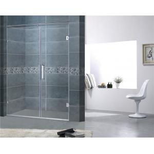 Customized Frameless Shower Screens 8MM Easy Clean Tempered Glass CE Certification
