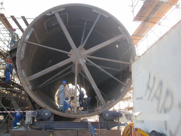 150 Ton WR Bolt Adjustable Welding Turning Rolls for Pipe With Double Motor