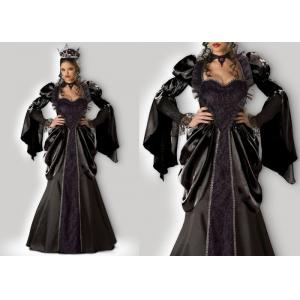 China Wicked Queen 1056 Female Halloween Costumes , New Queen Elsa Dress Adult Princess Costume supplier