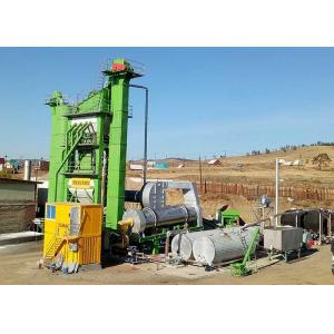 120t/H Fixed Hot Asphalt Plant With Nomex Filtering Bag House Dust Collector