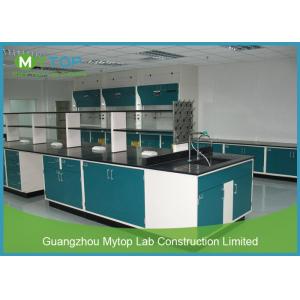 China Dust Proof Modular Lab Furniture Lab Workbench For Pharmacy Antimicrobial wholesale