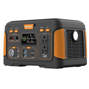 Fast Rechargeable 300W Outdoor Portable Power Station Fireproof PC + ABS Material