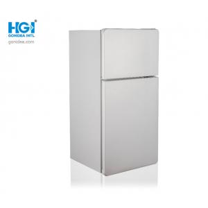 2.8ft Silver 2.5 Cu Ft Double Door Mini Refrigerator ODM