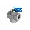 China Cross 2 1 / 2 " 6000LB Socket Weld Pipe Fittings ASTM A182 F11 ASME B16 11 wholesale