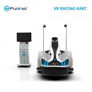 China AC 220V VR Racing Simulator Cart High Performance With HTC VIVE Helmet supplier