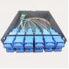 12 port Cold Rolled Steel Sheet Black color High Integrated FTTH Terminal Box ,