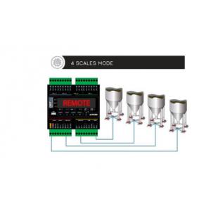 Integrated WebServer RS485 Dini Argeo Weight Indicator With Digital Junction Box