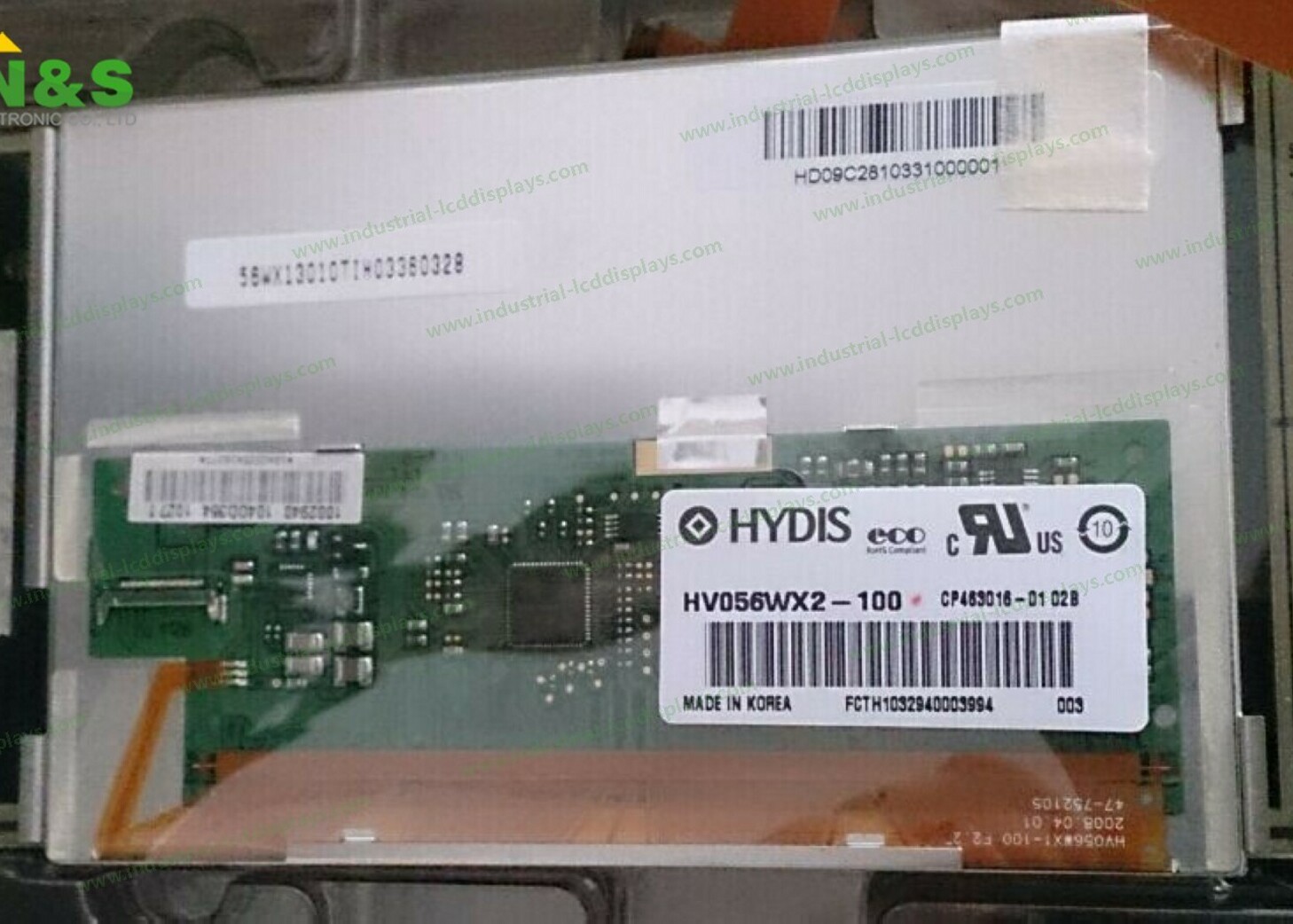 China 5.6インチlcdの小さいスクリーンRGBの縦縞HYDIS HV056WX2-100のtft lcdスクリーン supplier
