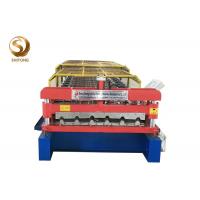 China Hot Sell Multiple Profile Iron Color Roof Sheet Metal Roll Forming Machines With Six Ribs on sale