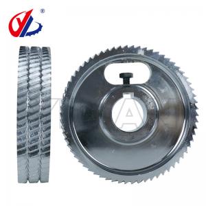 140xH0x35mm Steel Wheel Spare Parts For Woodworking Machines Four Side Planer Moulder