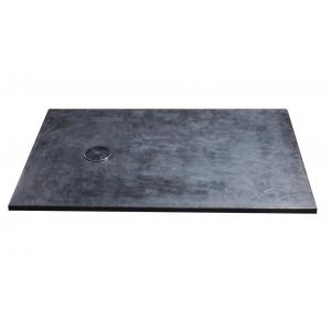 China Stone Effect Polymarble Shower Bases , Black Shower Trays CE SGS Certification supplier