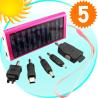 China Emergency Intelligent Mobile Phone Solar Chargers With Lithium Batteries Wiht AC Adapter wholesale