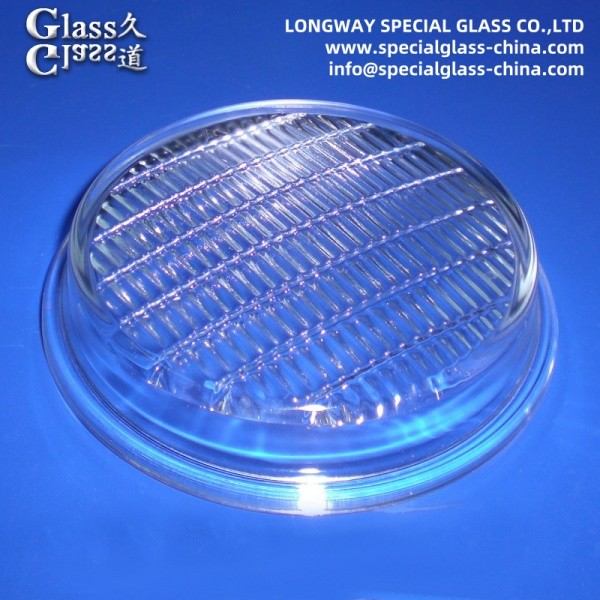 Durable Molded Borosilicate Lamp Lens Cover for Swimming Pool Light