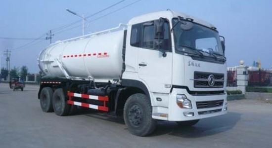 Dongfeng Sewage Suction Truck 18000L vacuum sewage suction tanker truck