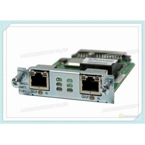 China Cartão de relação T1/E1 MACILENTO do cartão dos TERMAS de VWIC3-2MFT-T1/E1 2-Port Cisco supplier