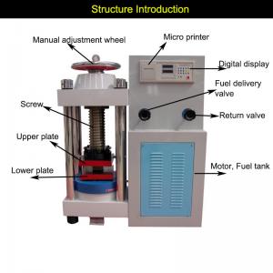 Automatic Hydraulic Pressure Concrete Compression Strength Testing Equipment