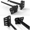 China Black Bed Frame Brackets Single-Side Bracket Structure Connect Headboard Footboard wholesale