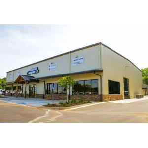 China Almacén de estructura de acero de viga H personalizado con conexión de perno / soldadura wholesale