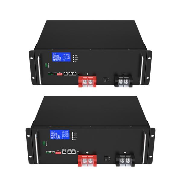 保証5年のの5000+周期の太陽エネルギー貯蔵システム リチウム48V 100Ah LiFePO4電池