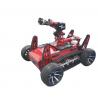 All Terrain Robotic Fire Fighting Equipment Remote Control Large Jet Flow