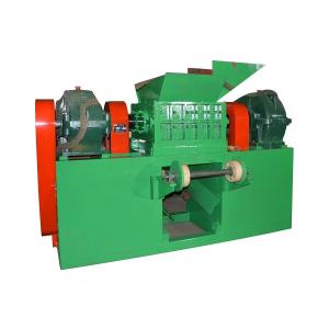 Double Shaft Waste Tire Shredder / Used Tire Recycling Machine / Rubber Powder Making Machine