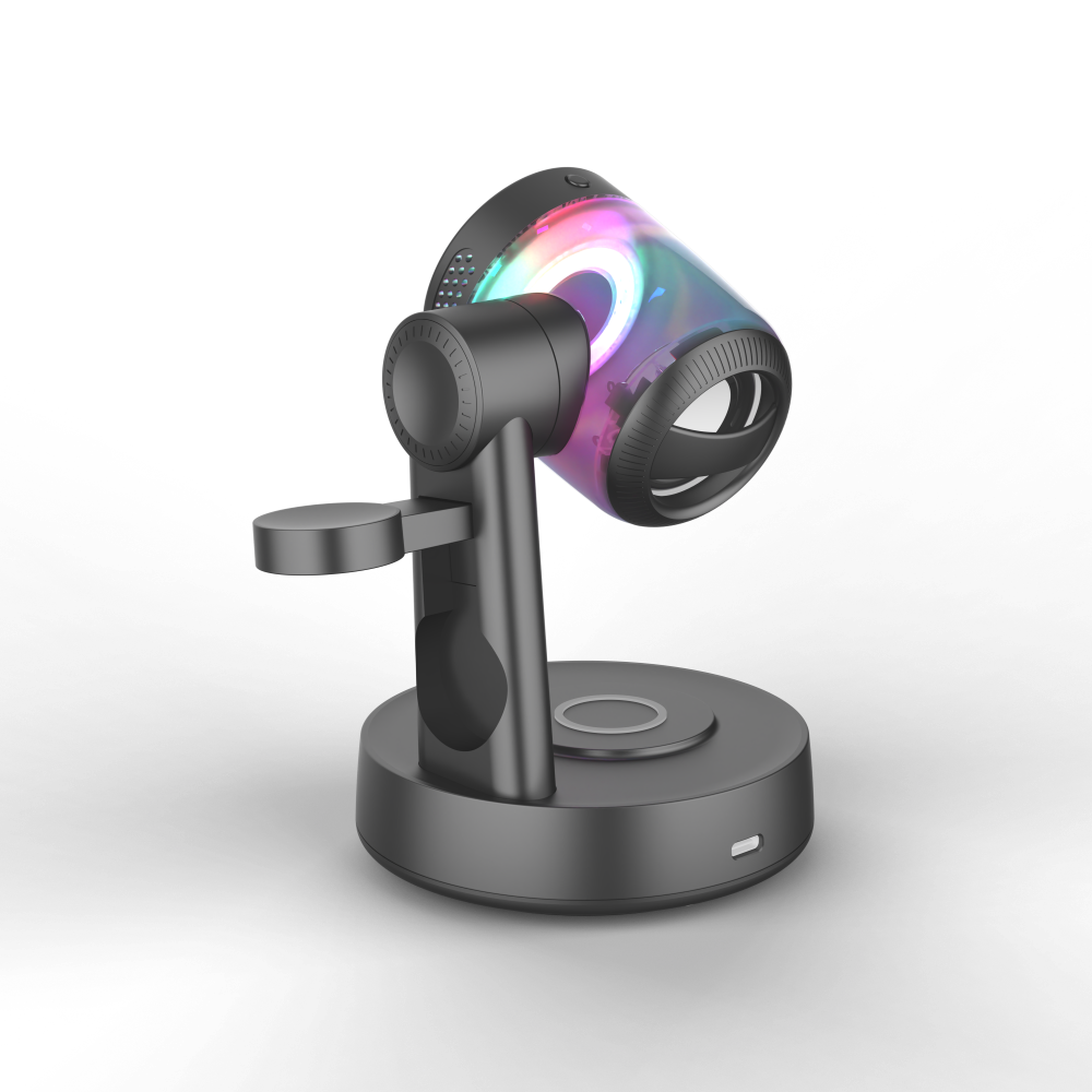 China High Performance Bluetooth Speaker and All in one Wireless Charger Combo with Qi2.2 Certificate supplier