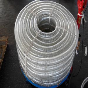 Factory directly offer PVC spiral Zinc-plated steel wire reinforced hose promote price