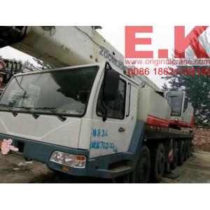 China ZOOMLION 130ton hydraulic truck mobile crane construction hoist ( QY130H) supplier