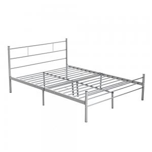Elegant Simple White Metal Bed Frame Queen Size , 16 Inch Bed Frame Queen Double Size